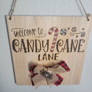 Wall hanging Christmas sign/ Christmas decoration